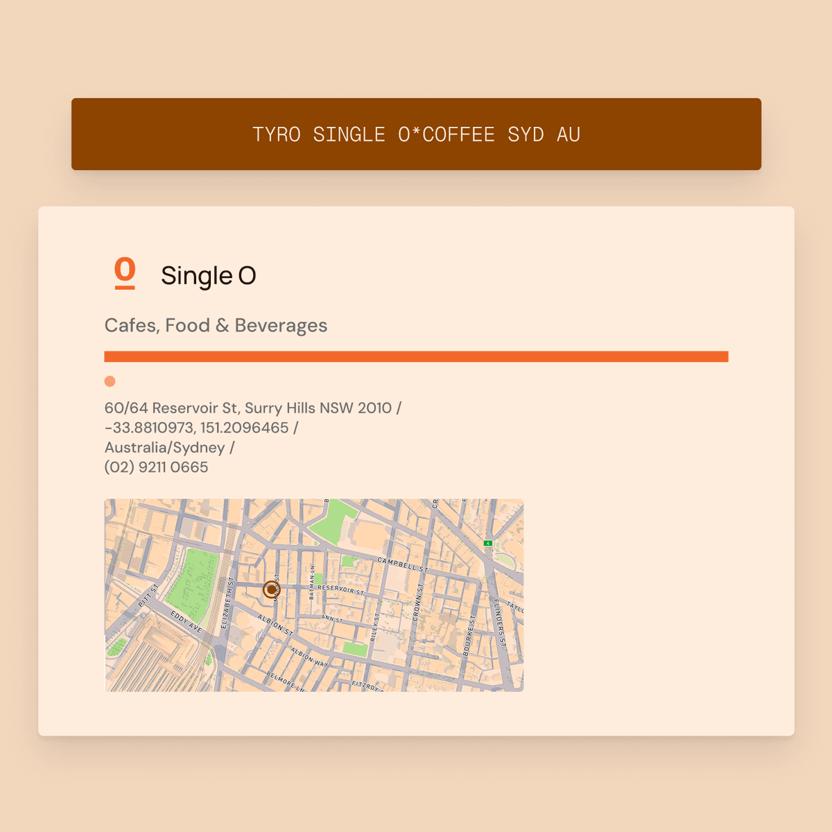 Structured location resolution